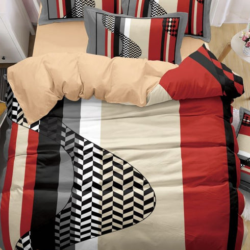 Roman Collection King Size Bed Sheet Set with Pillow Covers for Double Bed by Florida